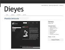 Tablet Screenshot of di-eyes.com